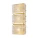 Corbett Lighting Canada - Three Light Wall Sconce - Mav - Vintage Brass- Union Lighting Luminaires Decor