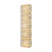 Corbett Lighting Canada - Five Light Wall Sconce - Mav - Vintage Brass- Union Lighting Luminaires Decor