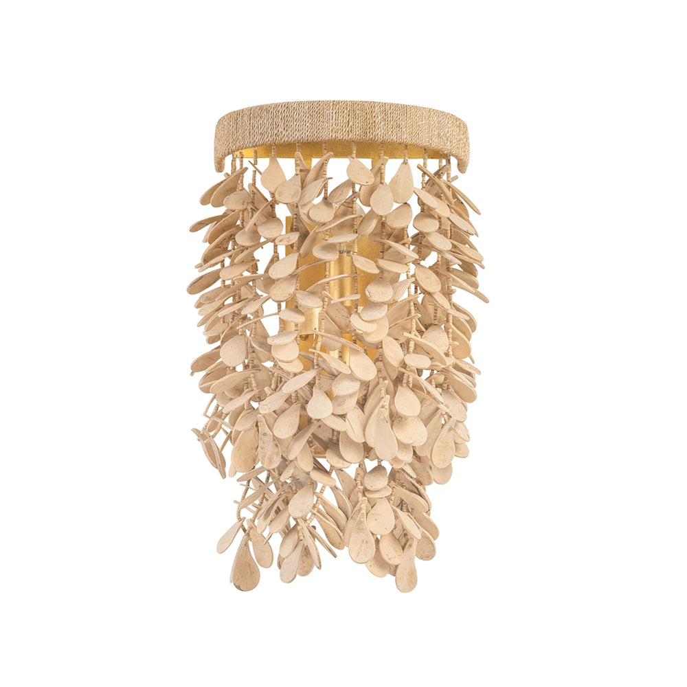Corbett Lighting Canada - Two Light Wall Sconce - Naxos - Vintage Gold Leaf- Union Lighting Luminaires Decor