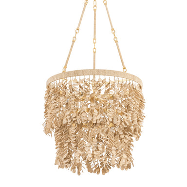 Corbett Lighting Canada - Eight Light Chandelier - Naxos - Vintage Gold Leaf- Union Lighting Luminaires Decor
