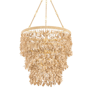 Corbett Lighting Canada - 12 Light Chandelier - Naxos - Vintage Gold Leaf- Union Lighting Luminaires Decor