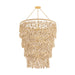 Corbett Lighting Canada - 18 Light Chandelier - Naxos - Vintage Gold Leaf- Union Lighting Luminaires Decor