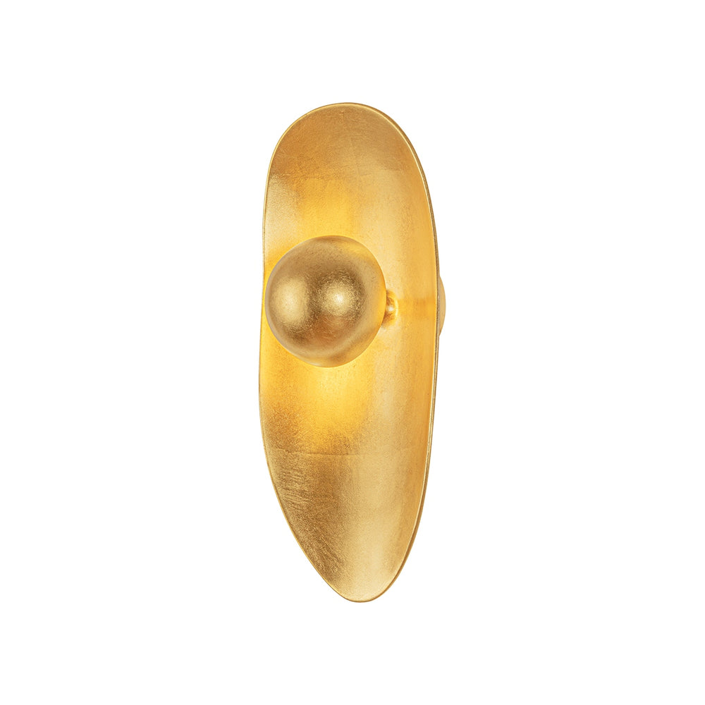 Corbett Lighting Canada - LED Wall Sconce - Meena - Vintage Gold Leaf- Union Lighting Luminaires Decor