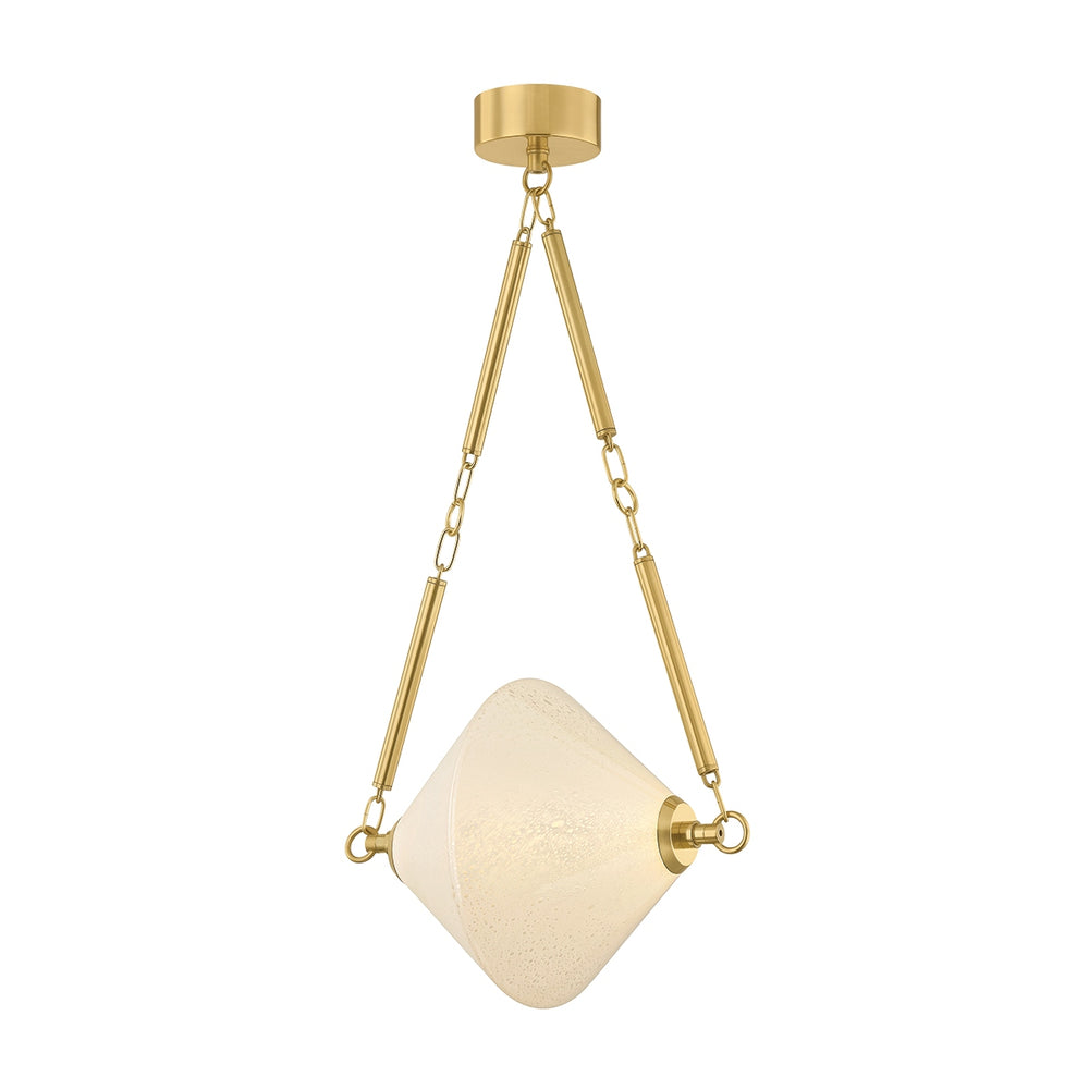 Corbett Lighting Canada - LED Pendant - Solara - Vintage Polished Brass- Union Lighting Luminaires Decor