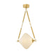 Corbett Lighting Canada - LED Pendant - Solara - Vintage Polished Brass- Union Lighting Luminaires Decor
