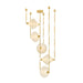 Corbett Lighting Canada - LED Chandelier - Solara - Vintage Polished Brass- Union Lighting Luminaires Decor