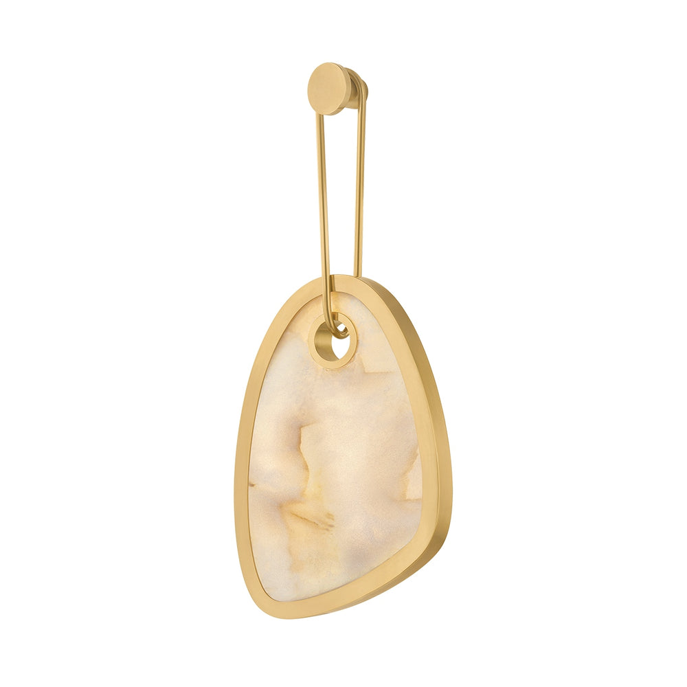 Corbett Lighting Canada - LED Wall Sconce - Vela - Vintage Brass- Union Lighting Luminaires Decor