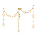 Corbett Lighting Canada - LED Chandelier - Corda - Vintage Brass- Union Lighting Luminaires Decor