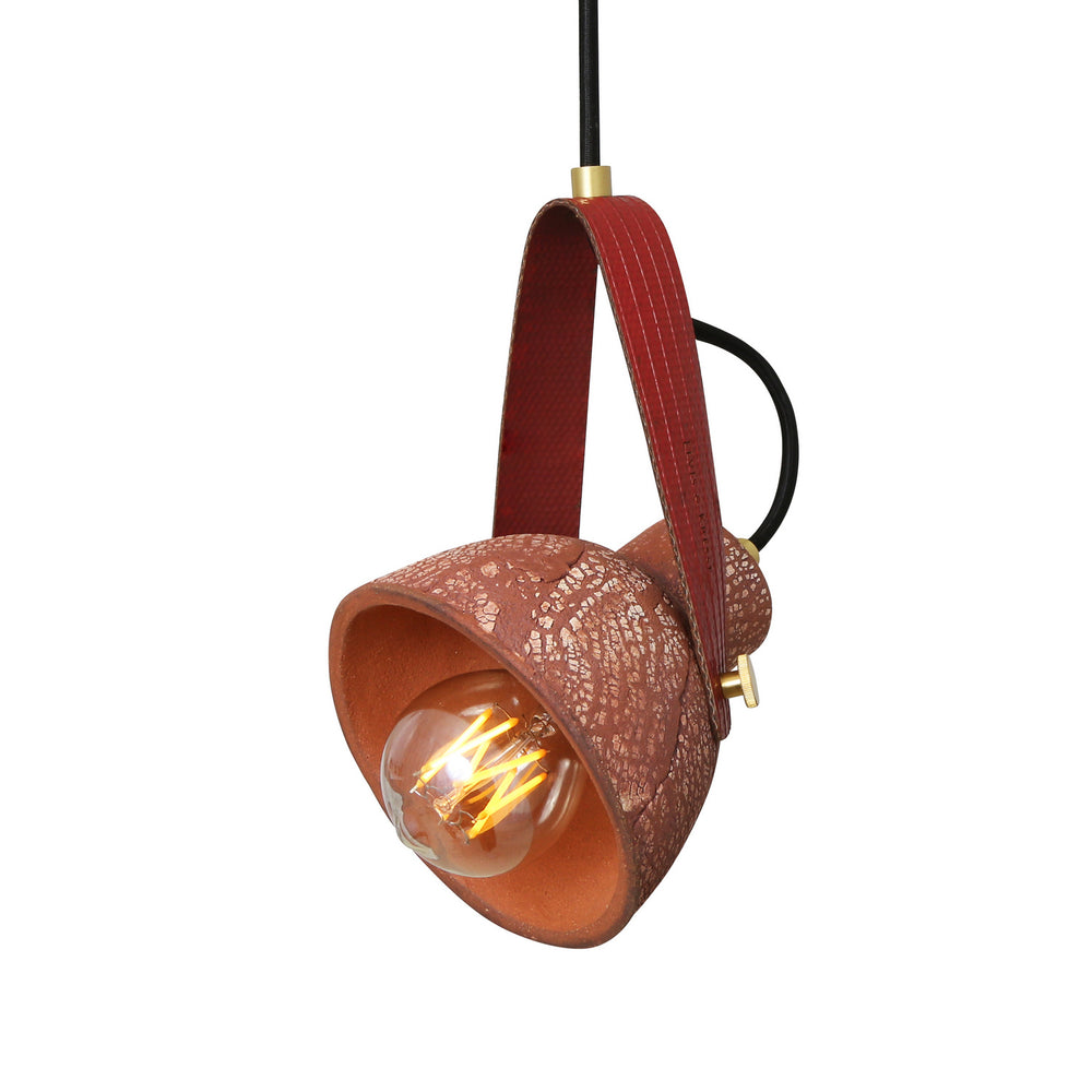 Mullan Lighting - One Light Pendant - Pera - Satin Brass- Union Lighting Luminaires Decor