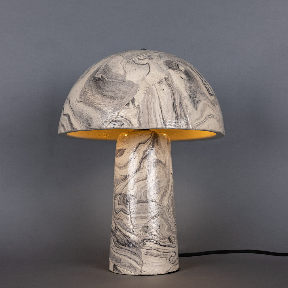 Mullan Lighting - Two Light Table Lamp - Amanita - Matte Black- Union Lighting Luminaires Decor