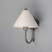 Mullan Lighting - One Light Wall Sconce - Tilia - Antique Silver- Union Lighting Luminaires Decor