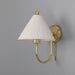 Mullan Lighting - One Light Wall Sconce - Tilia - Polished Brass- Union Lighting Luminaires Decor