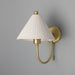 Mullan Lighting - One Light Wall Sconce - Tilia - Satin Brass- Union Lighting Luminaires Decor
