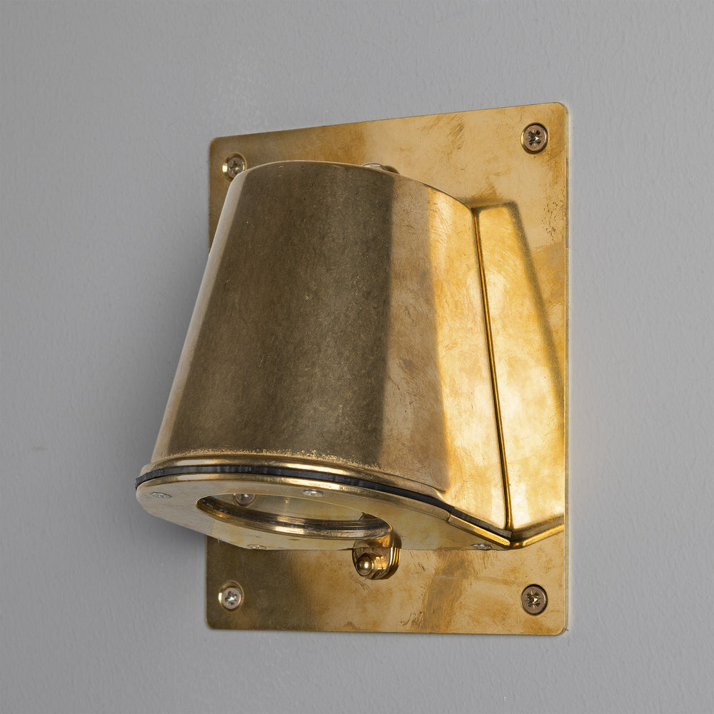 Mullan Lighting - One Light Wall Sconce - Wade - Raw Brass- Union Lighting Luminaires Decor