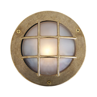 Mullan Lighting - One Light Wall Sconce - Muara - Natural Brass- Union Lighting Luminaires Decor