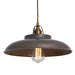 Mullan Lighting - One Light Pendant - Telal - Antique Brass- Union Lighting Luminaires Decor