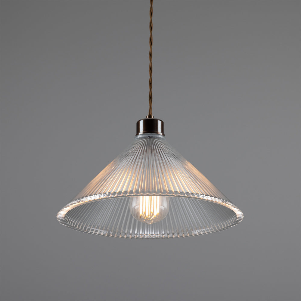 Mullan Lighting - One Light Pendant - Rebell - Antique Brass- Union Lighting Luminaires Decor