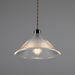 Mullan Lighting - One Light Pendant - Rebell - Antique Brass- Union Lighting Luminaires Decor