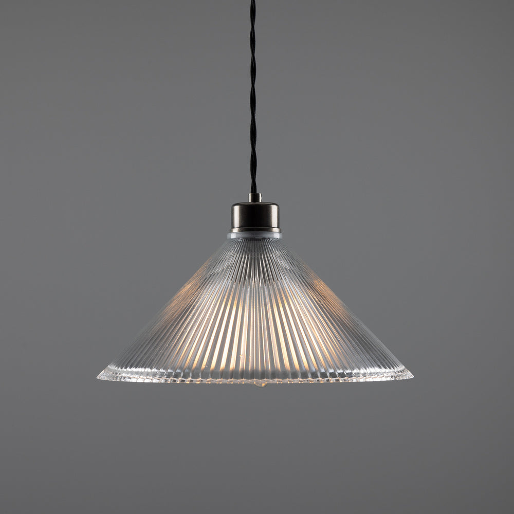 Mullan Lighting - One Light Pendant - Rebell - Antique Silver- Union Lighting Luminaires Decor
