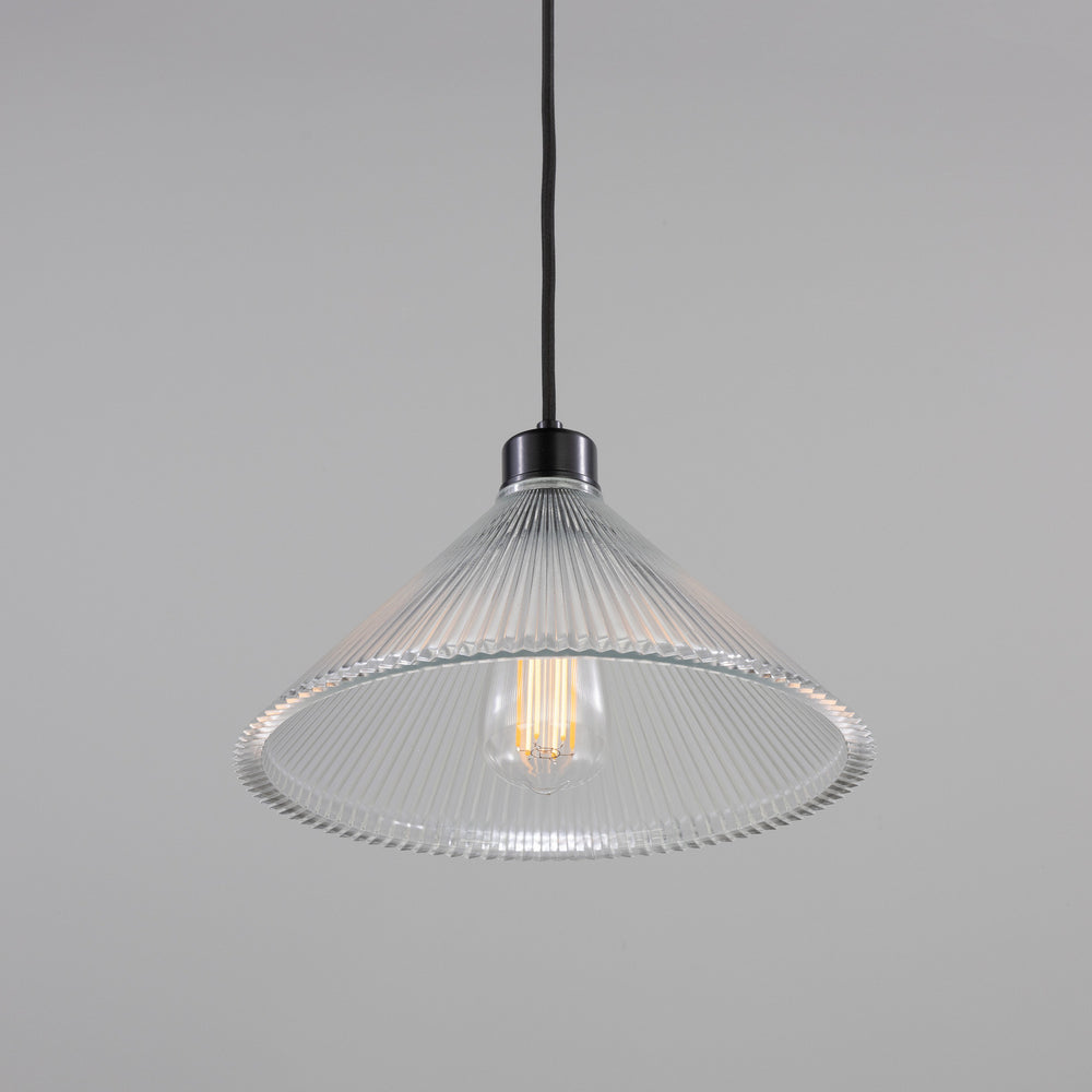 Mullan Lighting - One Light Pendant - Rebell - Matt Black- Union Lighting Luminaires Decor