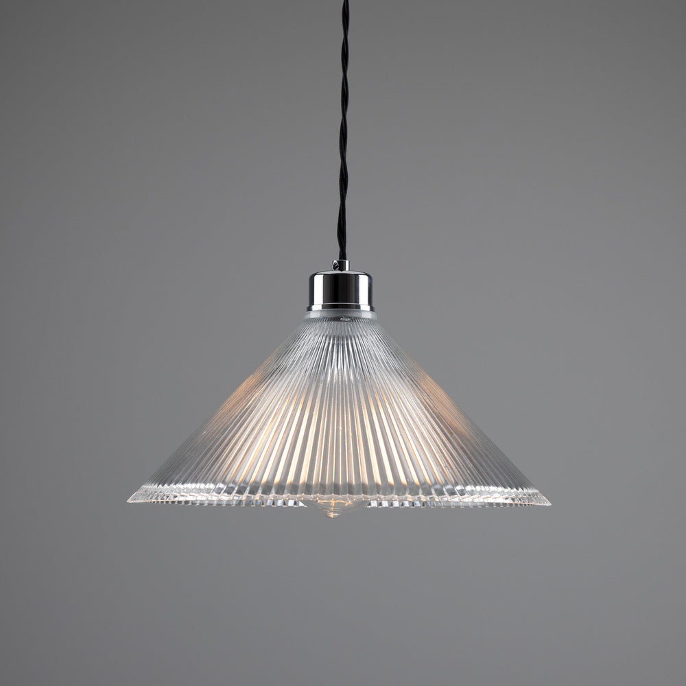 Mullan Lighting - One Light Pendant - Rebell - Polished Chrome- Union Lighting Luminaires Decor