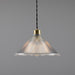 Mullan Lighting - One Light Pendant - Rebell - Satin Brass- Union Lighting Luminaires Decor