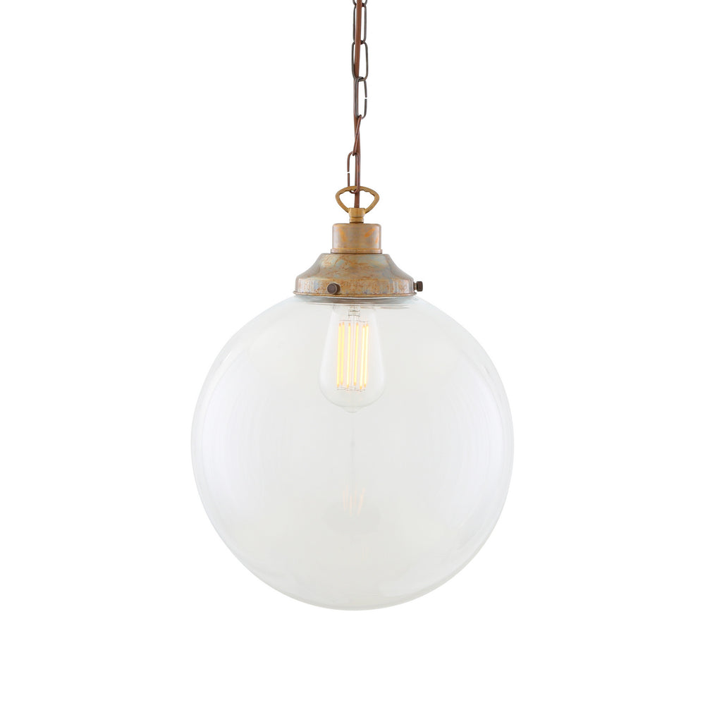 Mullan Lighting - One Light Pendant - Riad - Antique Brass- Union Lighting Luminaires Decor