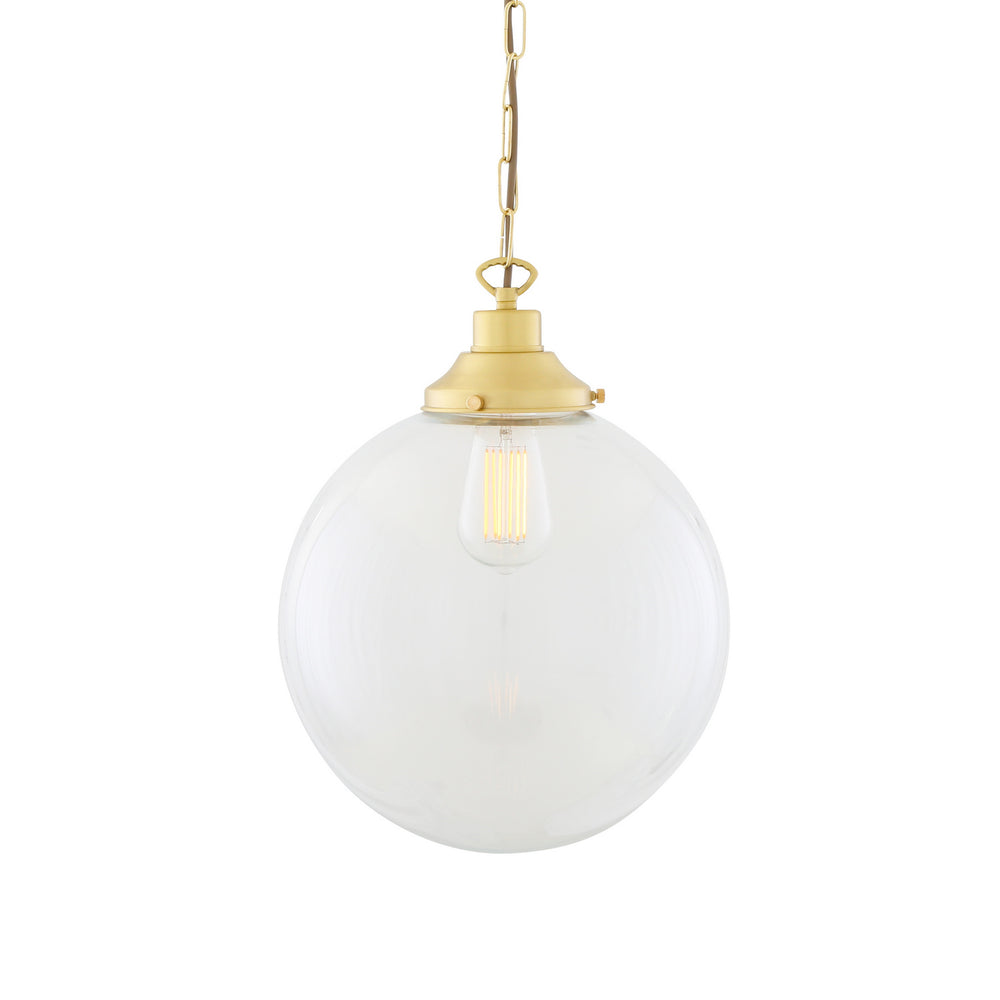 Mullan Lighting - One Light Pendant - Riad - Satin Brass- Union Lighting Luminaires Decor