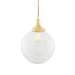 Mullan Lighting - One Light Pendant - Riad - Satin Brass- Union Lighting Luminaires Decor