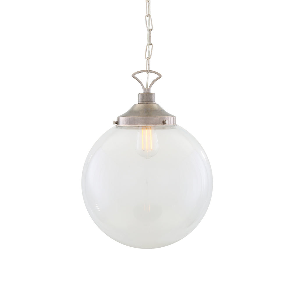 Mullan Lighting - One Light Pendant - Riad - Antique Silver- Union Lighting Luminaires Decor