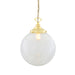 Mullan Lighting - One Light Pendant - Riad - Polished Brass- Union Lighting Luminaires Decor