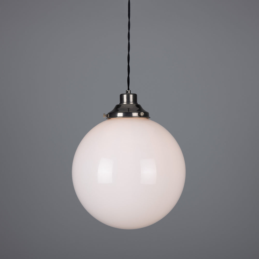 Mullan Lighting - One Light Pendant - Gentry - Antique Silver- Union Lighting Luminaires Decor