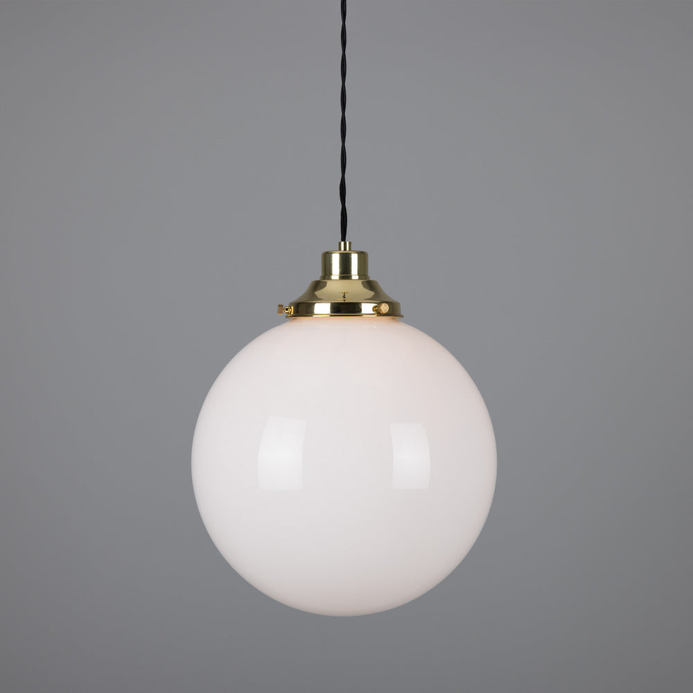 Mullan Lighting - One Light Pendant - Gentry - Polished Brass- Union Lighting Luminaires Decor