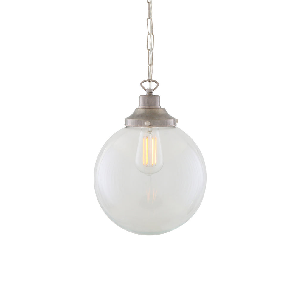Mullan Lighting - One Light Pendant - Riad - Antique Silver- Union Lighting Luminaires Decor