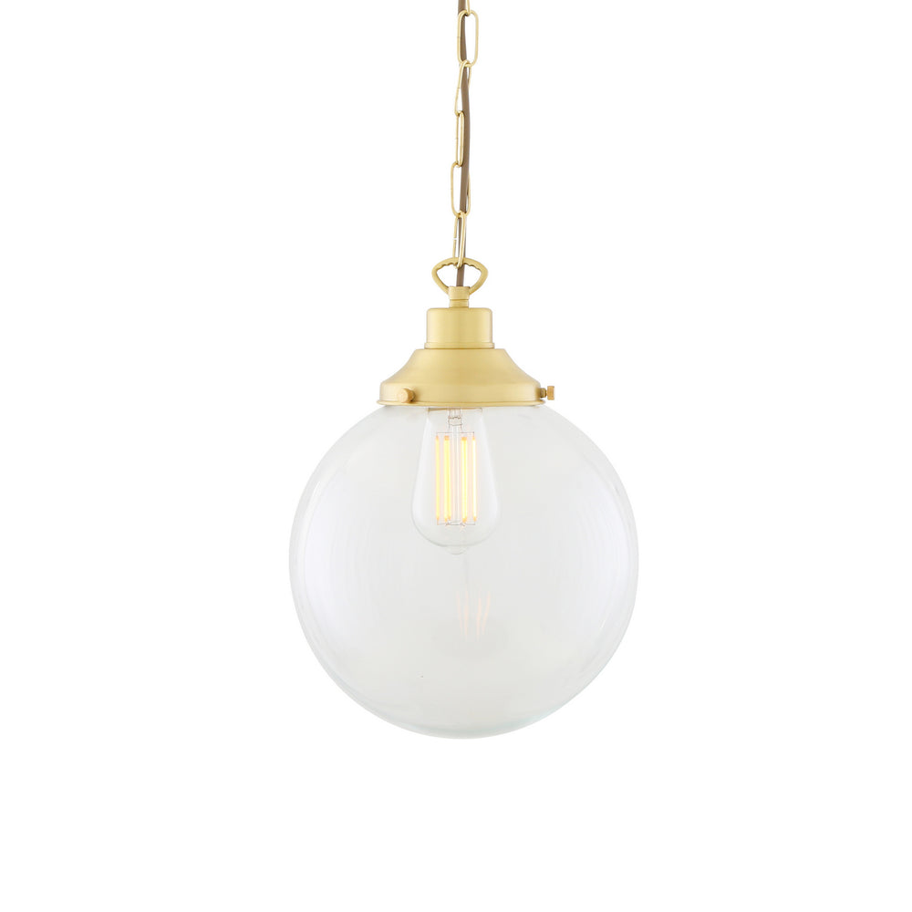 Mullan Lighting - One Light Pendant - Riad - Satin Brass- Union Lighting Luminaires Decor