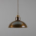 Mullan Lighting - One Light Pendant - Paris - Antique Brass- Union Lighting Luminaires Decor