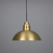 Mullan Lighting - One Light Pendant - Paris - Satin Brass- Union Lighting Luminaires Decor