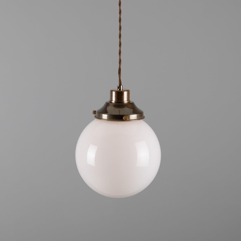 Mullan Lighting - One Light Pendant - Gentry - Antique Brass- Union Lighting Luminaires Decor