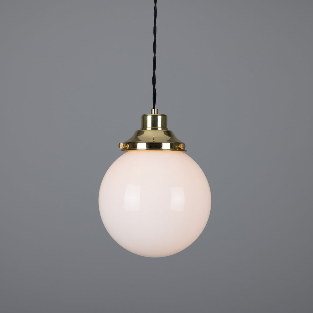 Mullan Lighting - One Light Pendant - Gentry - Polished Brass- Union Lighting Luminaires Decor