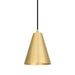 Mullan Lighting - One Light Pendant - Moya - Satin Brass- Union Lighting Luminaires Decor