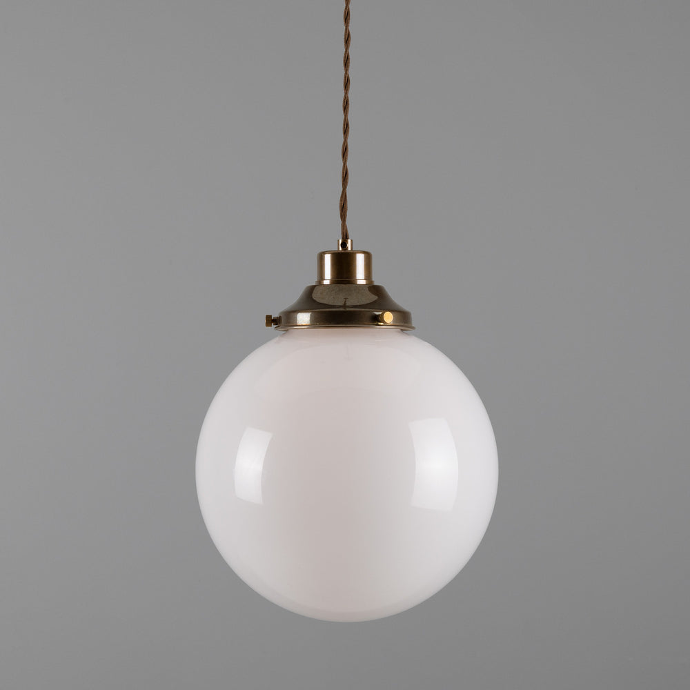 Mullan Lighting - One Light Pendant - Gentry - Antique Brass- Union Lighting Luminaires Decor