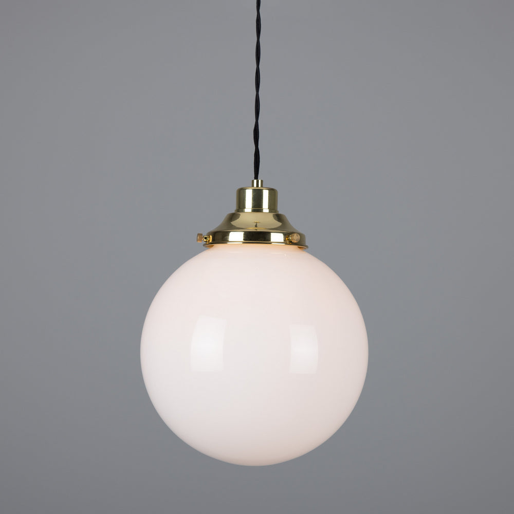 Mullan Lighting - One Light Pendant - Gentry - Polished Brass- Union Lighting Luminaires Decor
