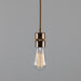 Mullan Lighting - One Light Pendant - Devon - Antique Brass- Union Lighting Luminaires Decor
