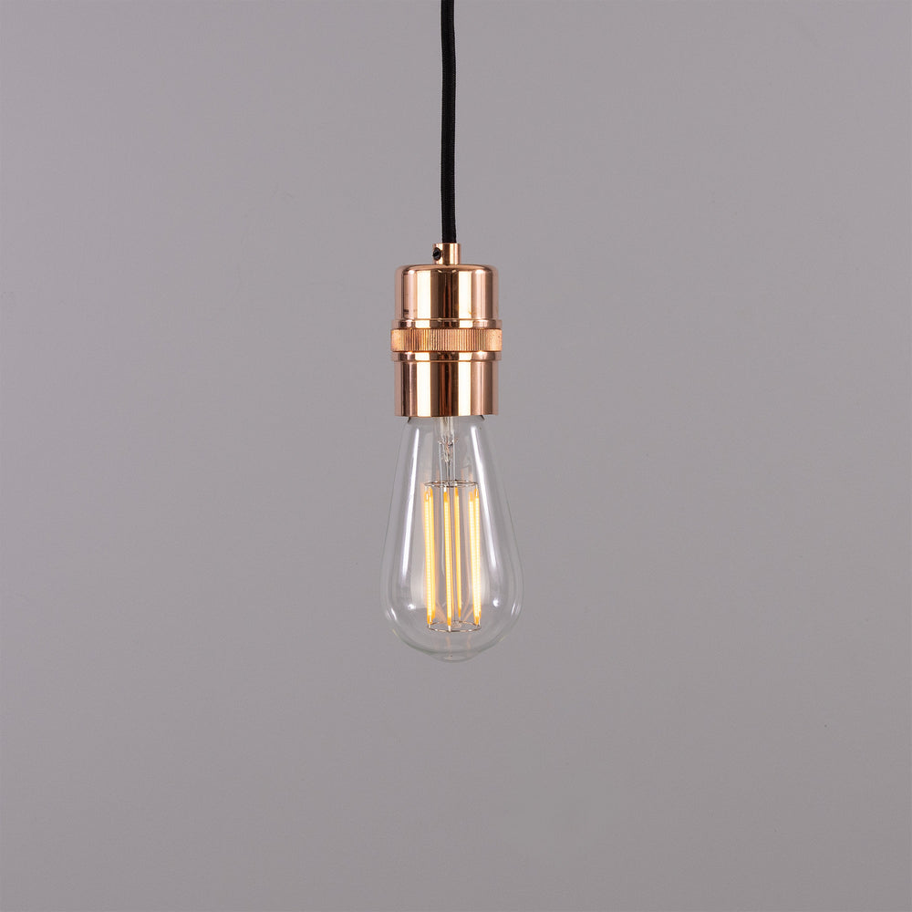 Mullan Lighting - One Light Pendant - Devon - Polished Copper- Union Lighting Luminaires Decor