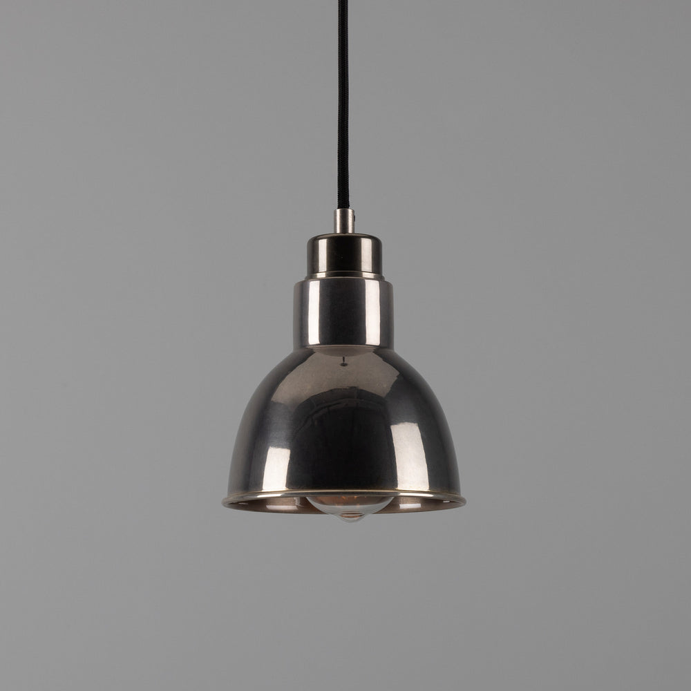 Mullan Lighting - One Light Pendant - Baku - Antique Silver- Union Lighting Luminaires Decor