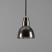 Mullan Lighting - One Light Pendant - Baku - Antique Silver- Union Lighting Luminaires Decor