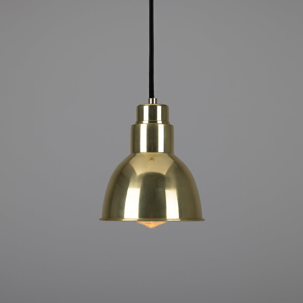 Mullan Lighting - One Light Pendant - Baku - Polished Brass- Union Lighting Luminaires Decor