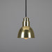 Mullan Lighting - One Light Pendant - Baku - Polished Brass- Union Lighting Luminaires Decor
