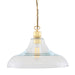 Mullan Lighting - One Light Pendant - Clifton - Polished Brass- Union Lighting Luminaires Decor