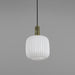 Mullan Lighting - One Light Pendant - Nahla - Polished Brass- Union Lighting Luminaires Decor